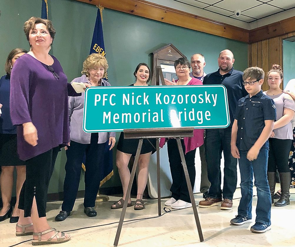 Bridge named for Ebensburg veteran News, Sports, Jobs Altoona Mirror